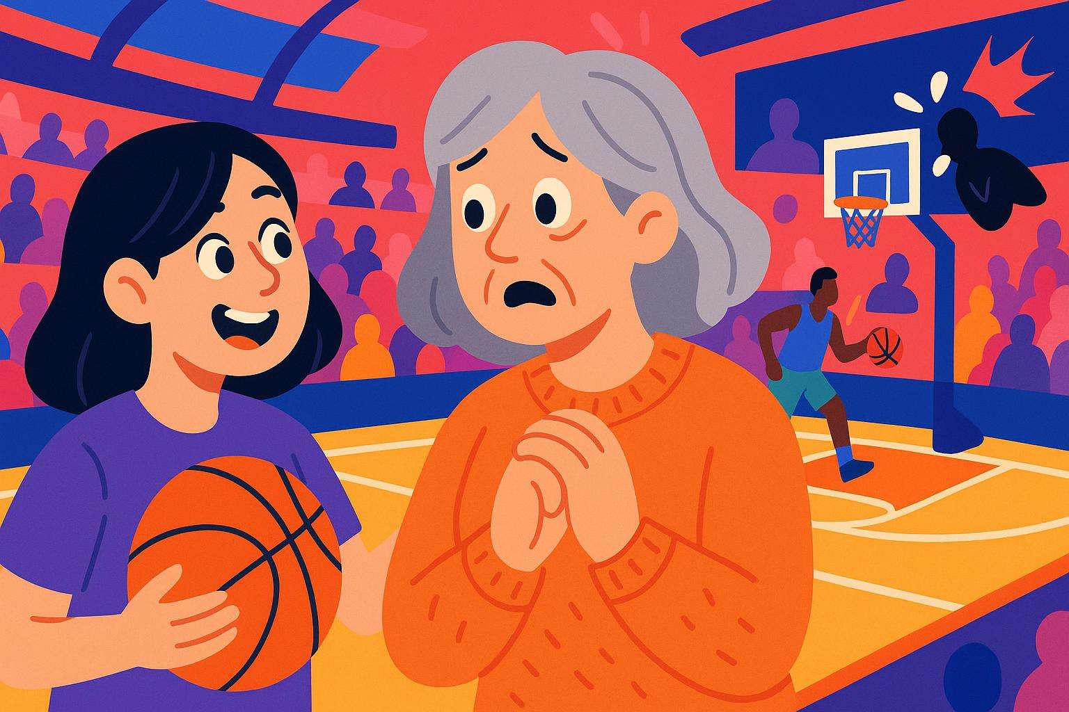  バスケットボールゲーム