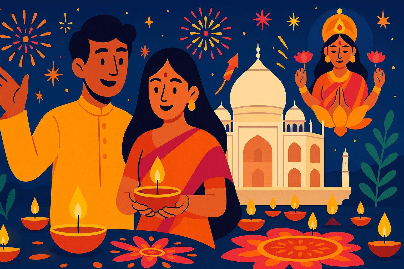  दिवाली: प्रकाश का त्योहार