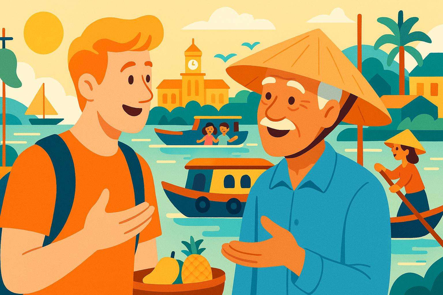  Плавучие рынки Вьетнама