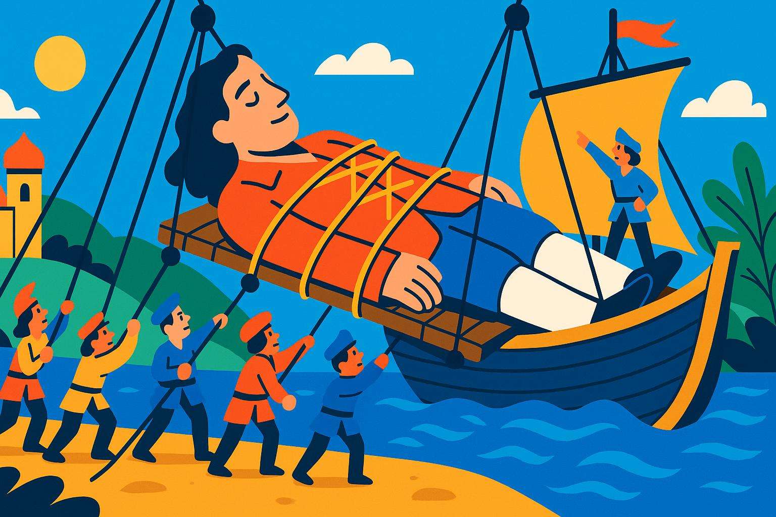  As Viagens de Gulliver ; Uma viagem a Lilliput I; Parte IV