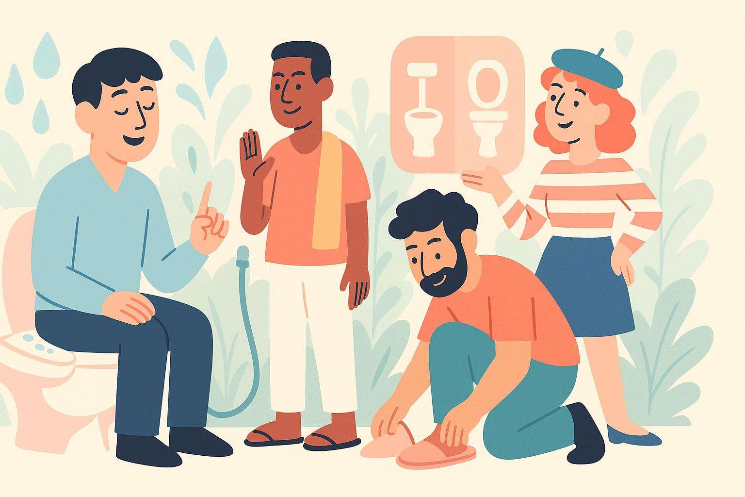  Vaner i habitater: Verdens baderomsskikker