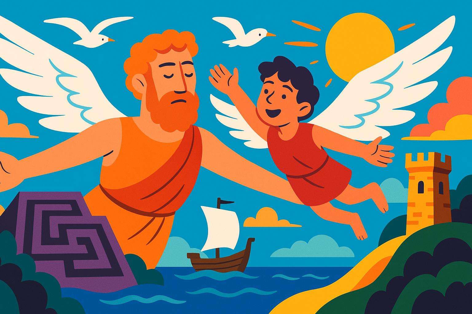  Icarus dan Daedalus