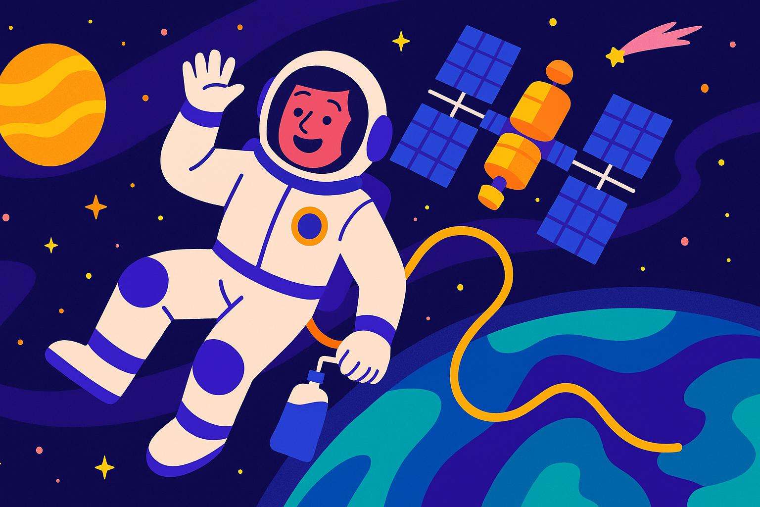  الحياة في الفضاء