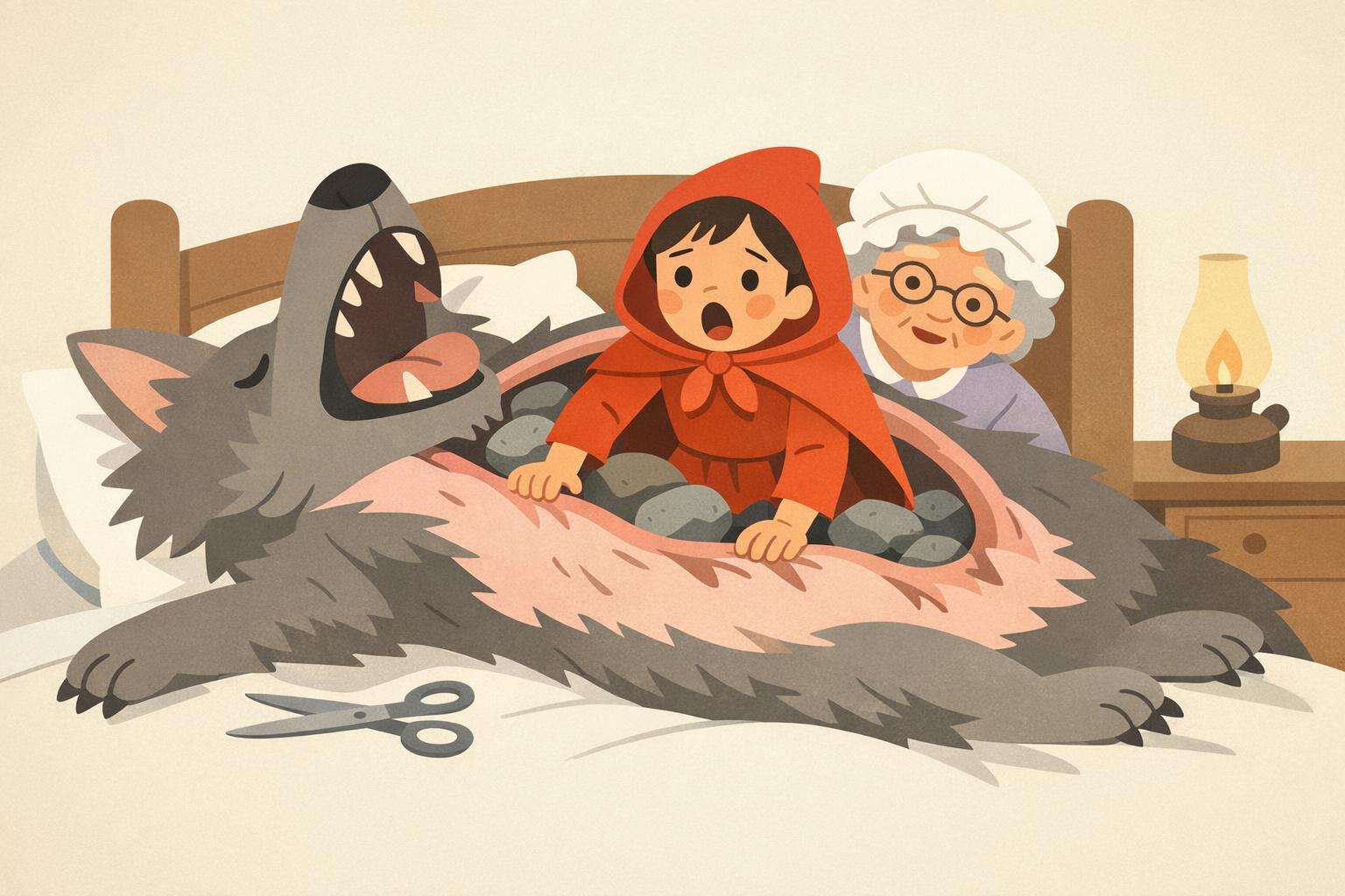  Pieni punainen korkki; Osa II