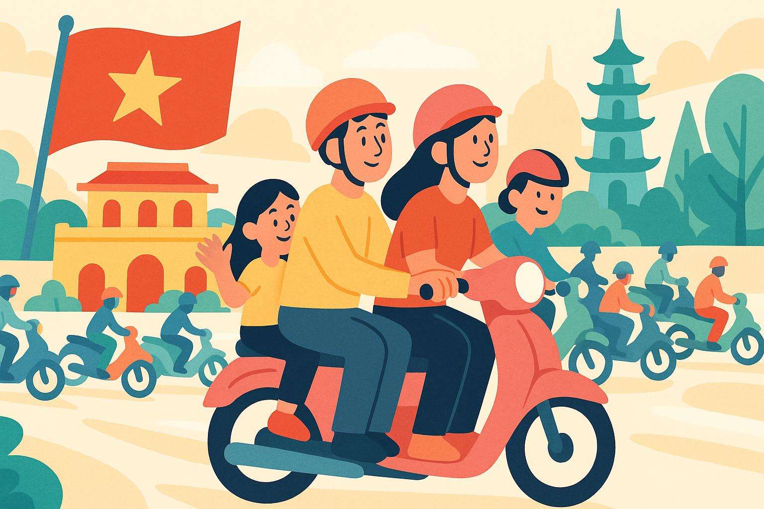  Мотоциклы во Вьетнаме: Образ жизни