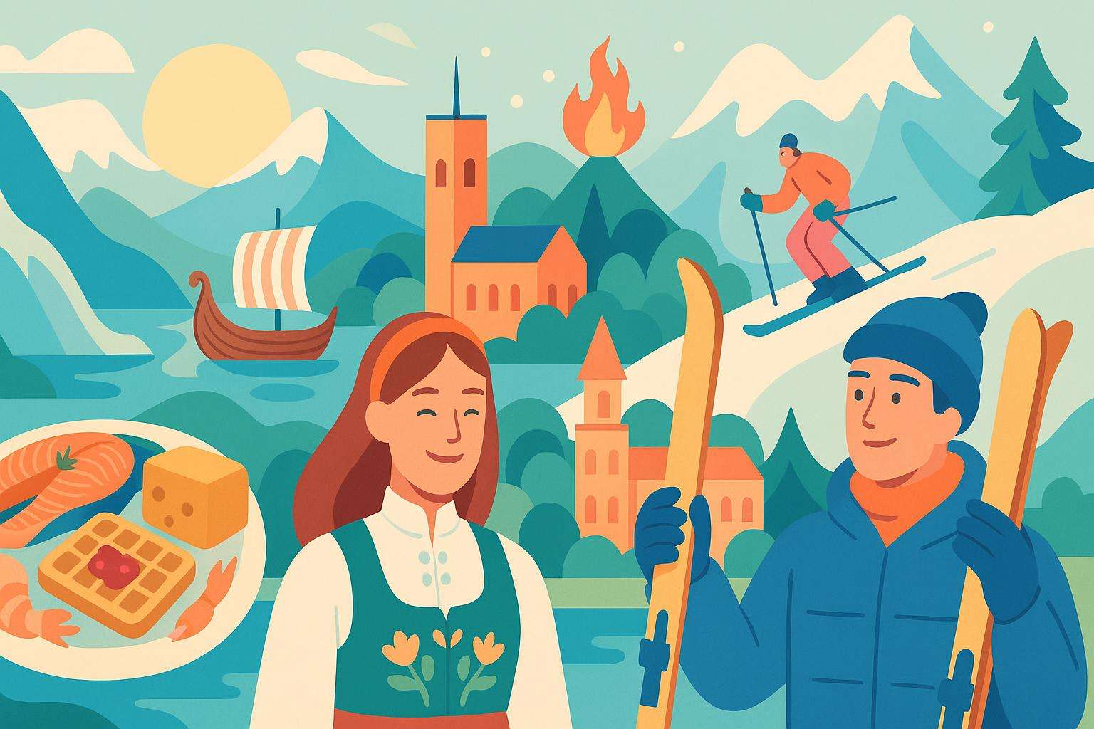  النرويج: بلد جميل