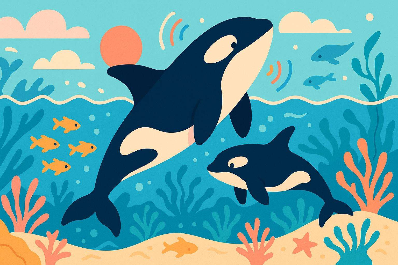  Mga Orcas sa Aksyon