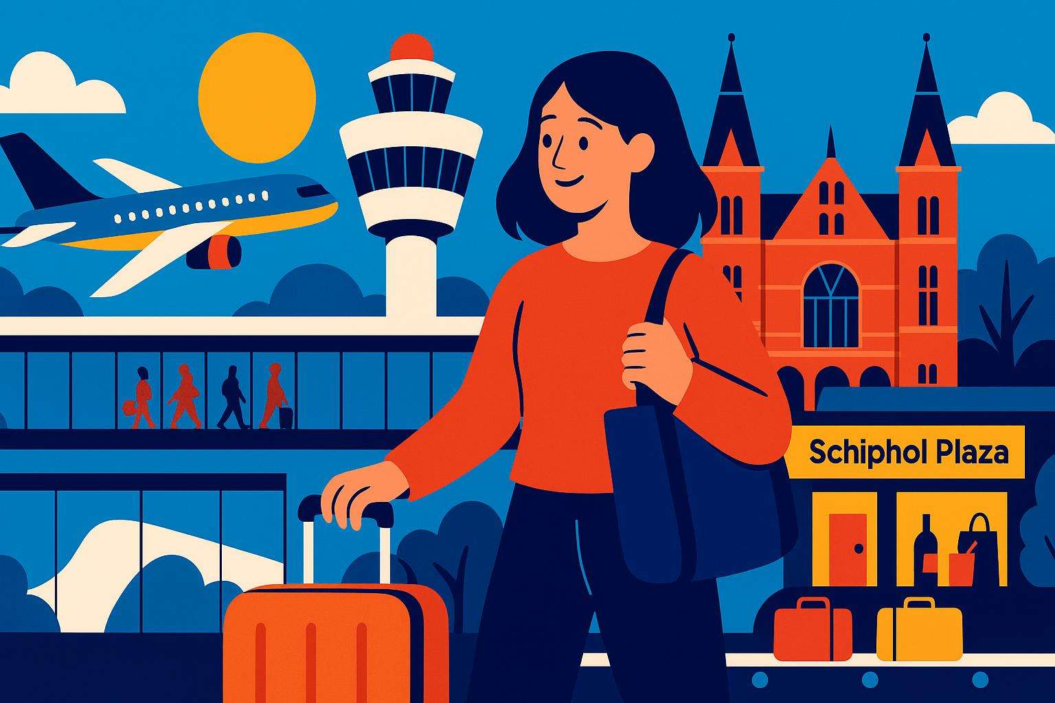  Lotnisko Schiphol: Brama Cudów