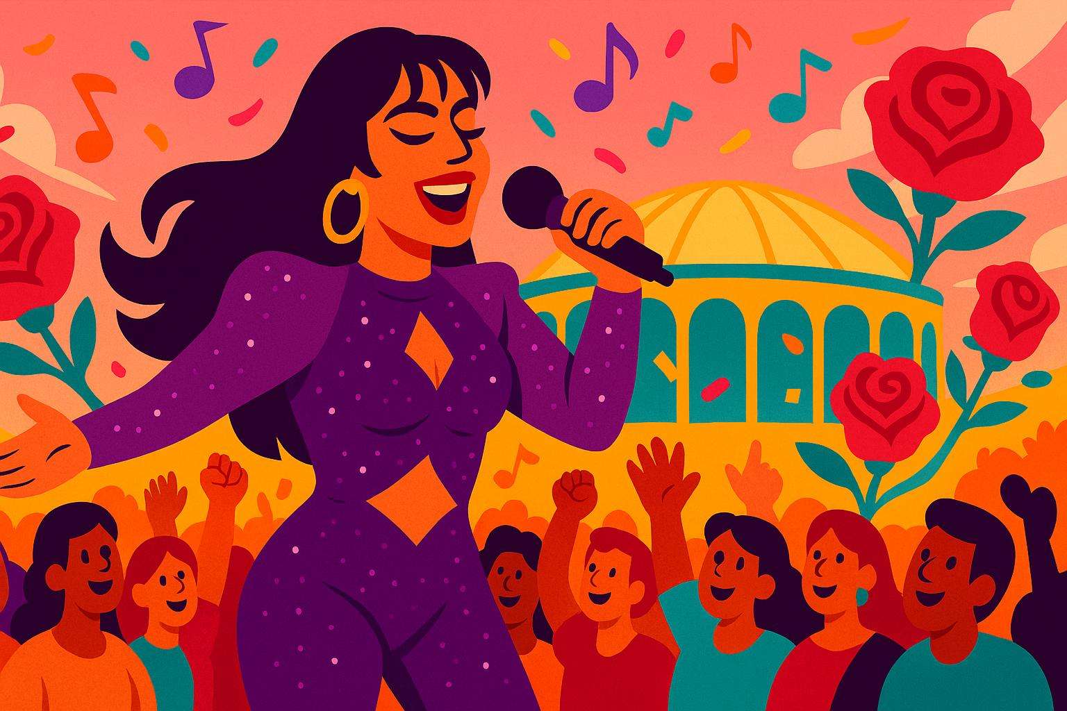  Selena, the Queen of Tejano Music
