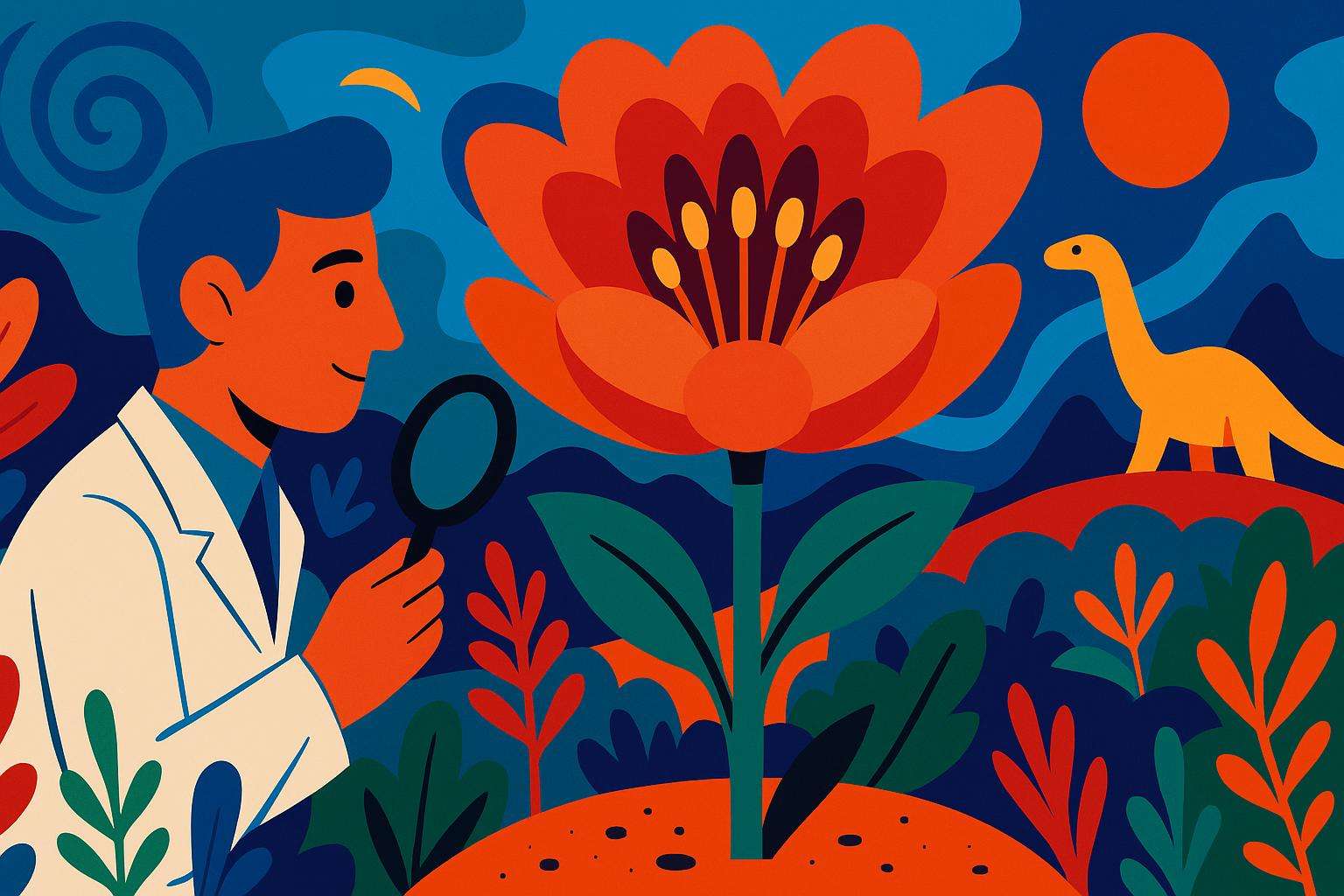  The Earth's First Flower