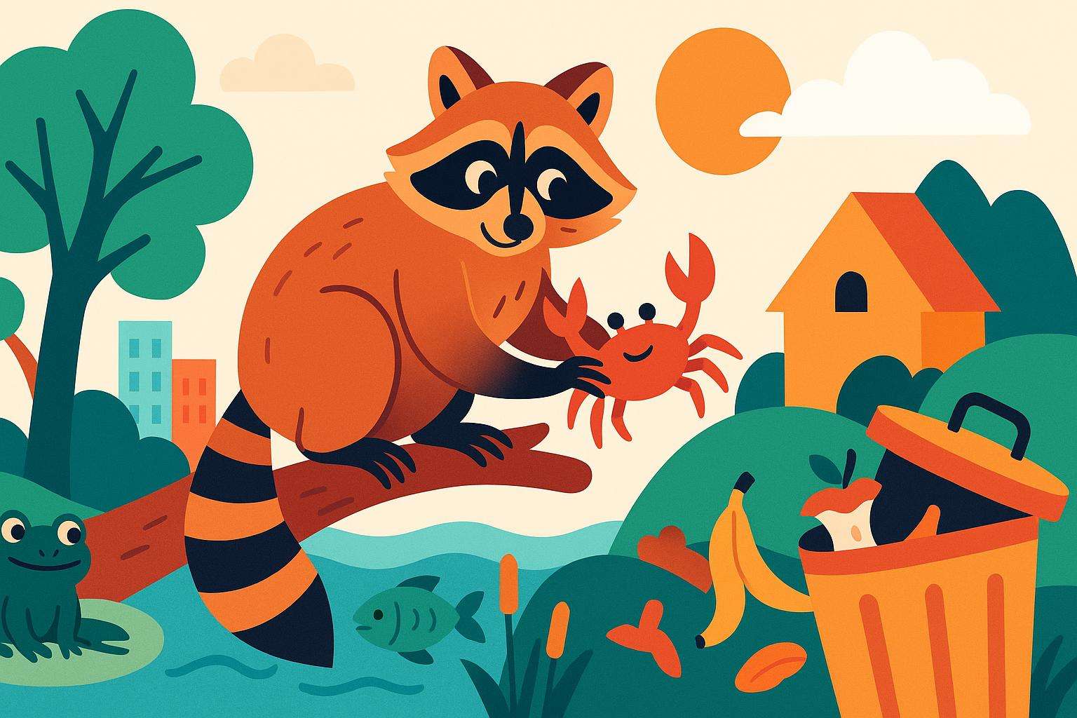  매혹적인 너구리의 세계