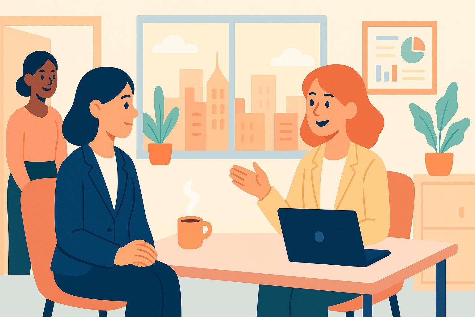  La entrevista de trabajo; Parte I