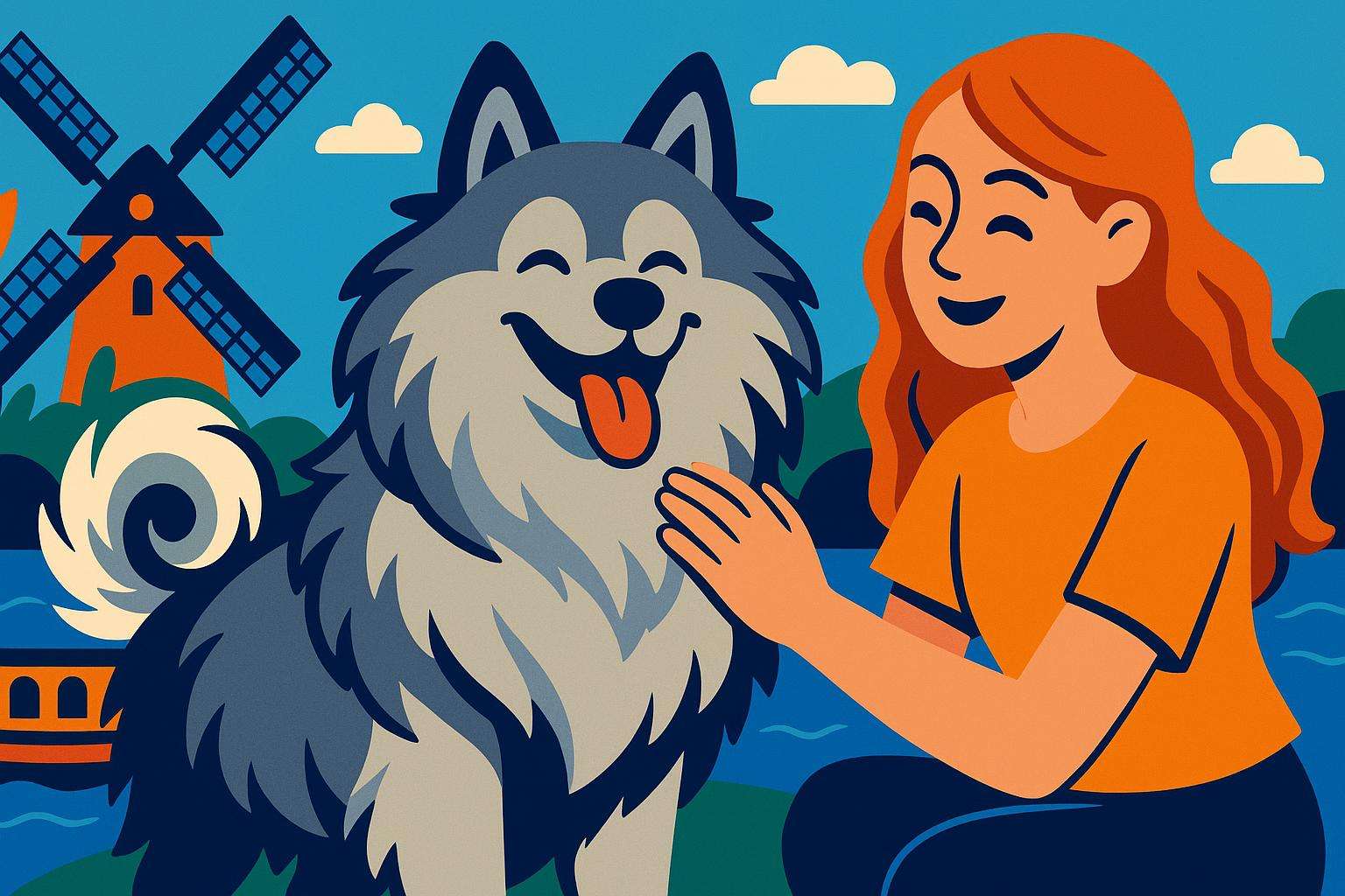  Keeshond: Narodowy Pies Holandii