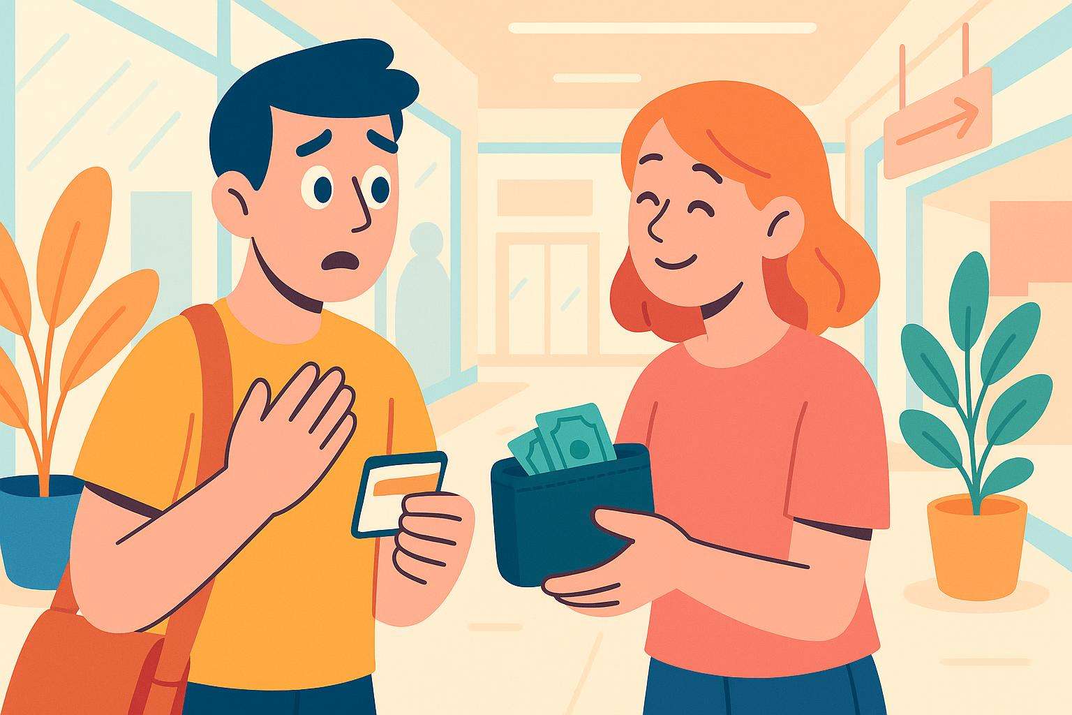  المحفظة المفقودة