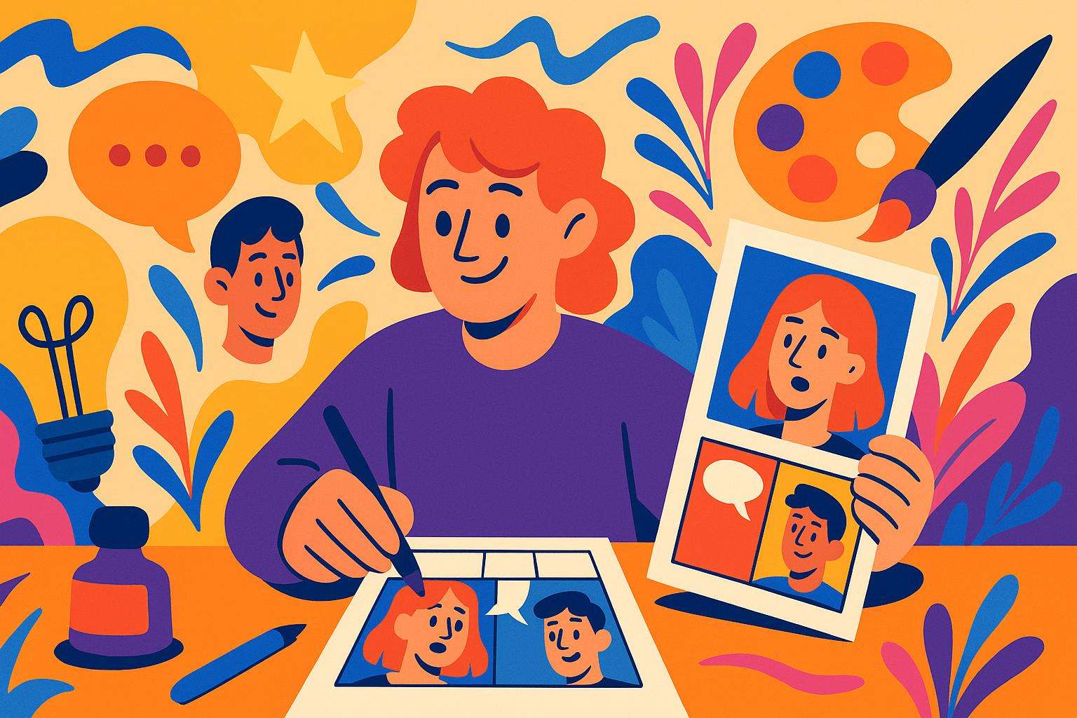  Magien bak kulissene: Tegneserieskaping forklart