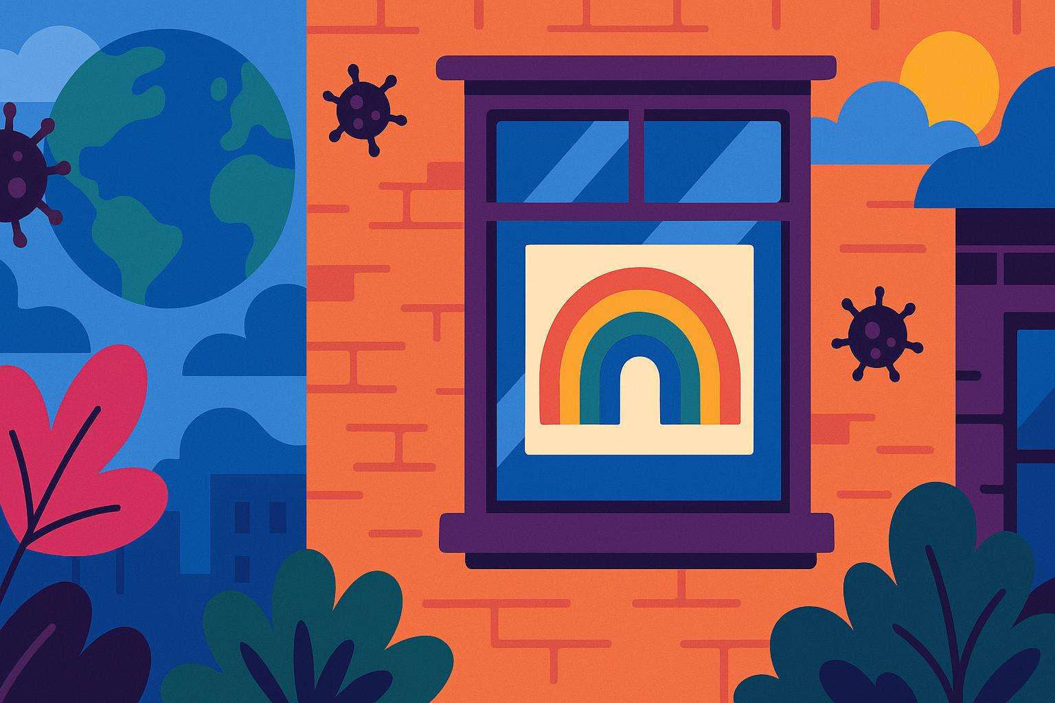  Проект «Карантинна веселка»: маяк надії під час пандемії