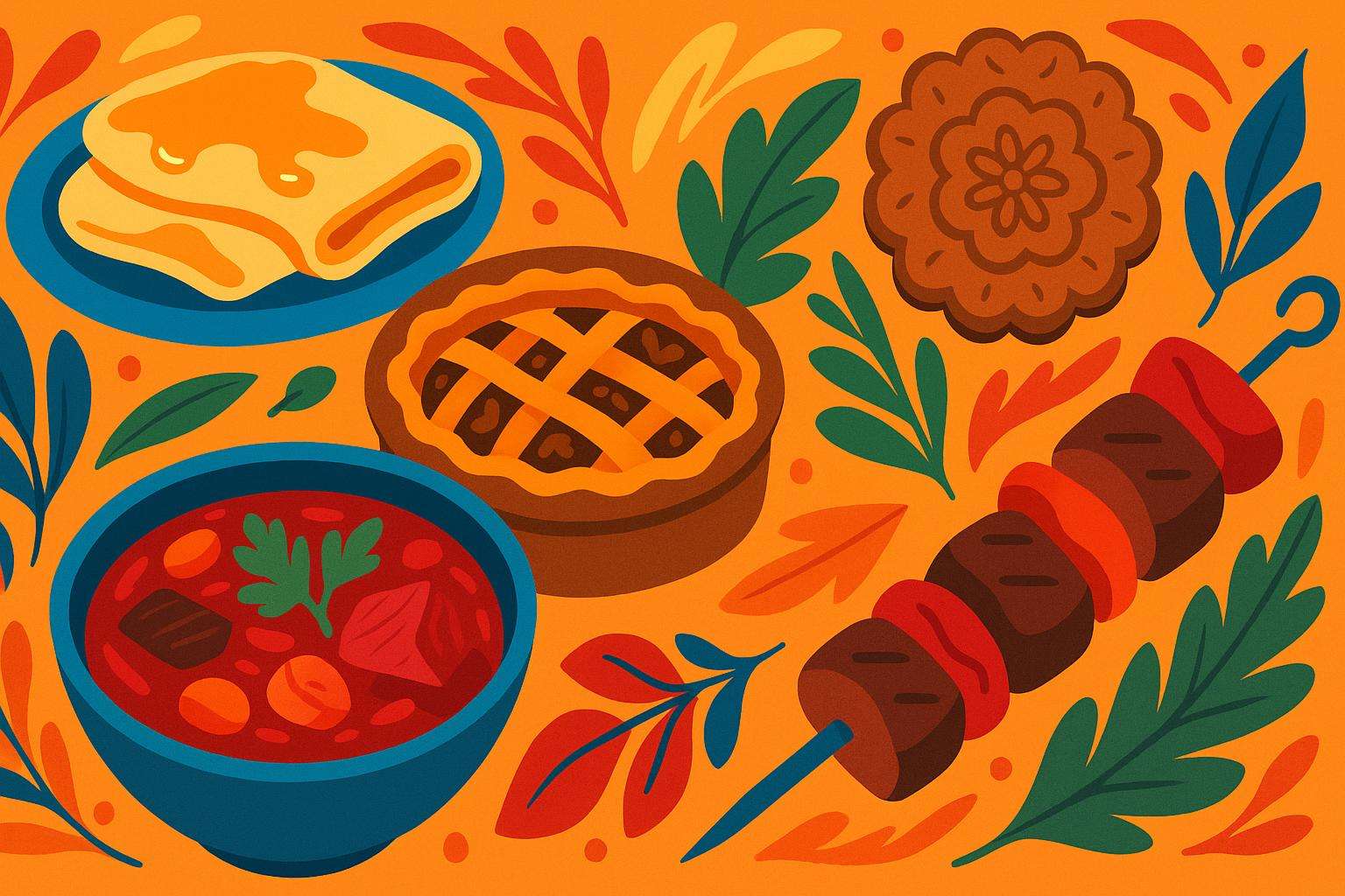  रूसी व्यंजनों का स्वाद