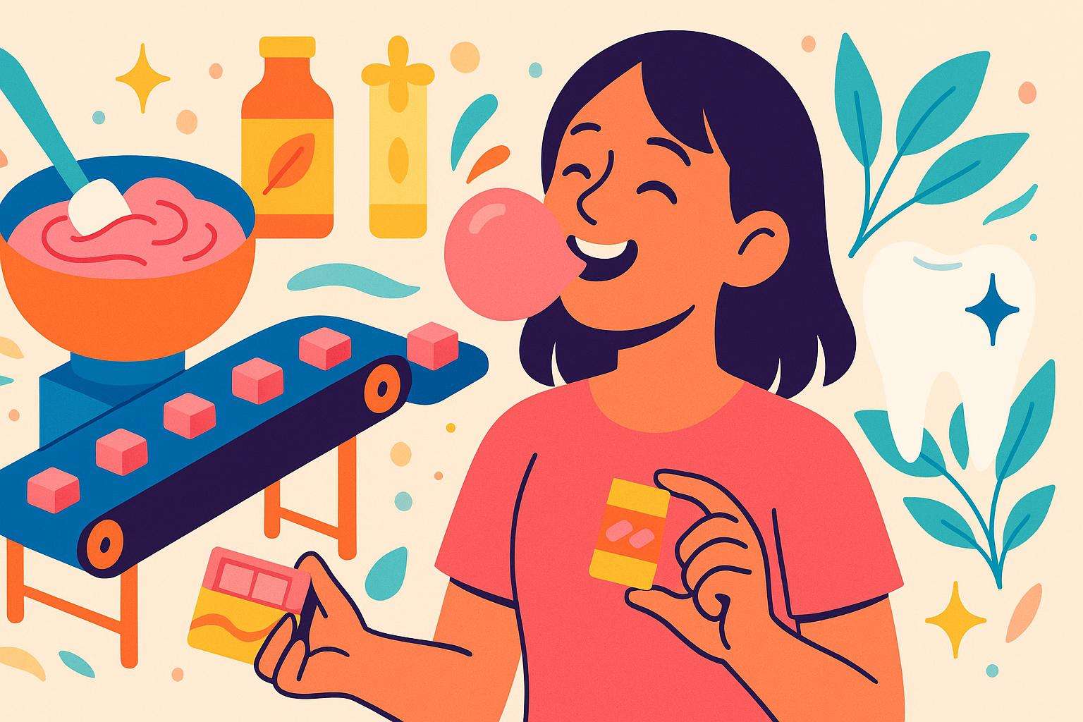  La science derrière le chewing-gum