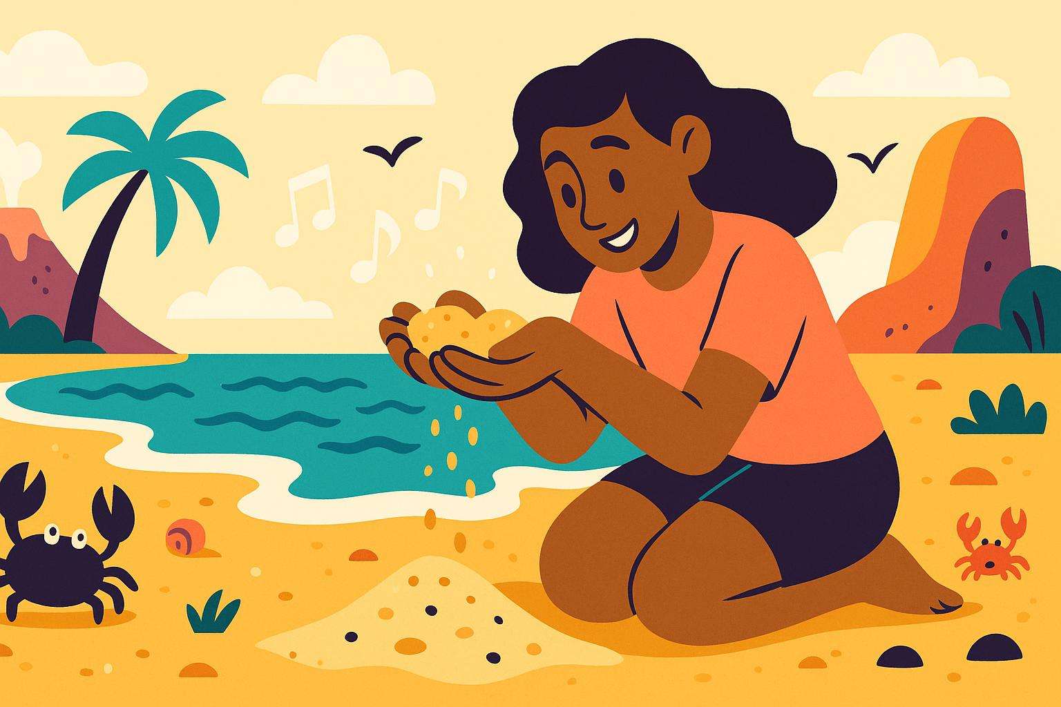  أسرار رمال الشاطئ