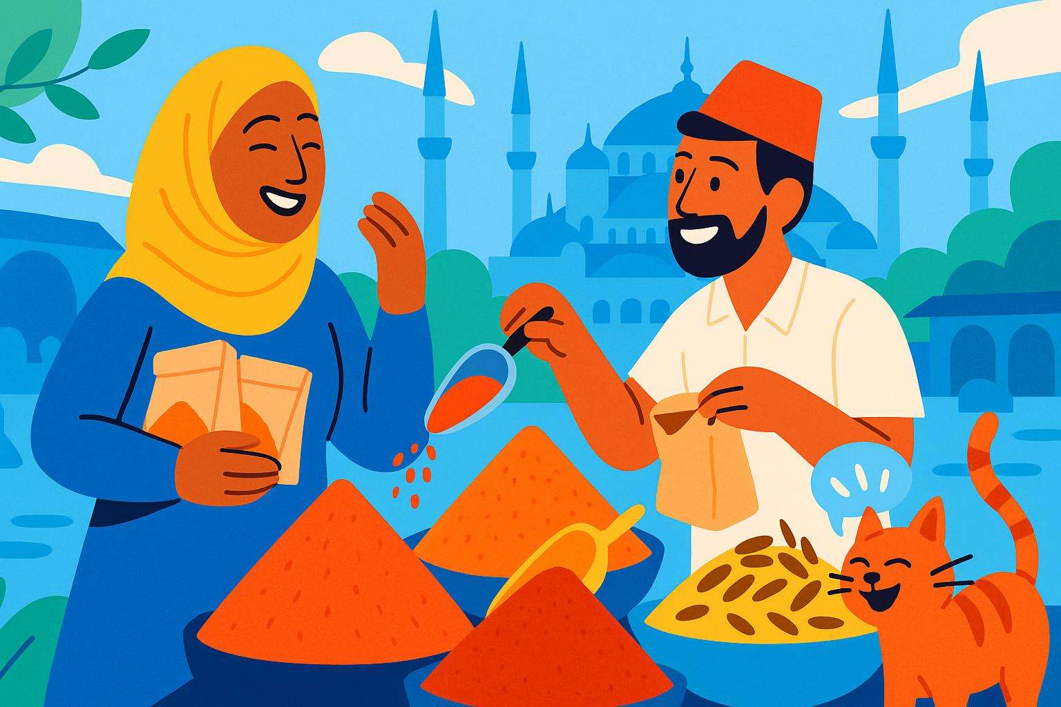  Ринок спецій у Стамбулі