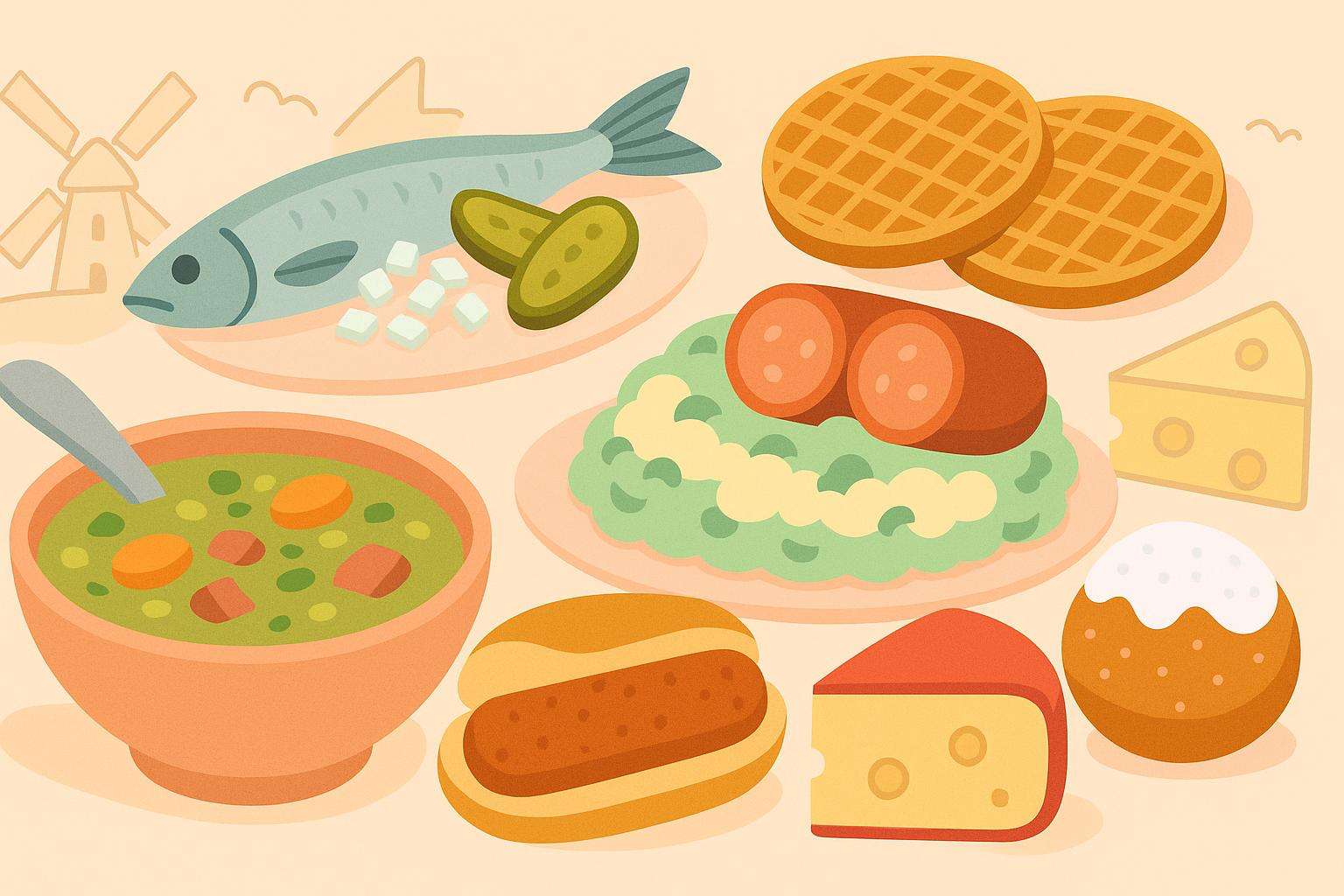  Tradycyjne dania w Holandii