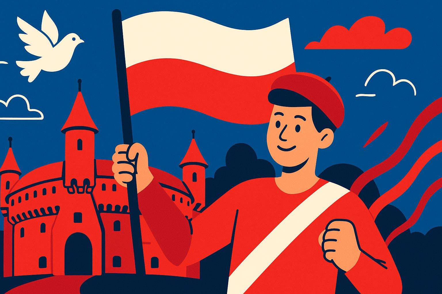  Die polnische Flagge verstehen